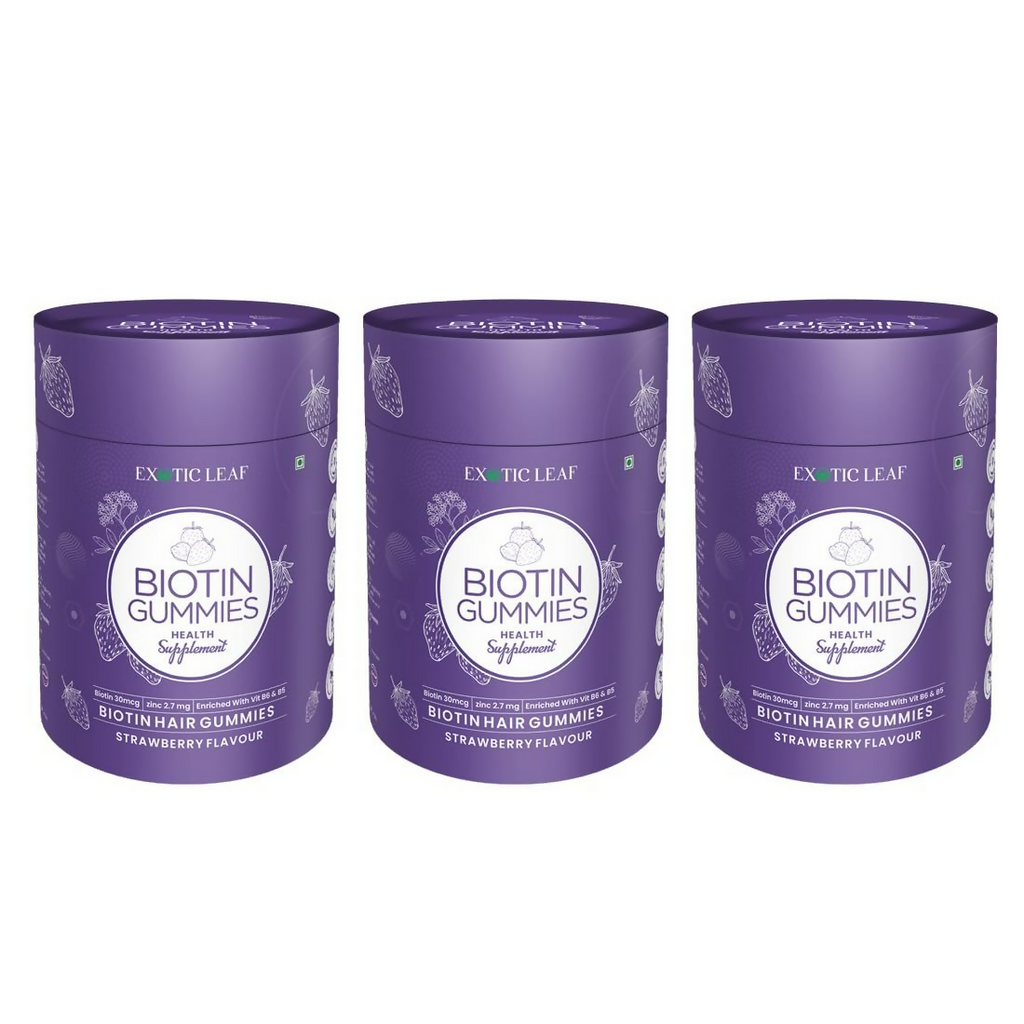 Exotic Leaf Biotin Gummies | Grocsy