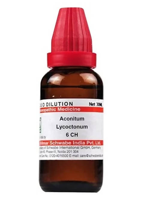 Dr. Willmar Schwabe India Aconitum Lycoctonum Dilution | Grocsy