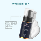 Uniqaya Vitamin C Foaming Face Wash For Brightening & Glowing Skin | Grocsy