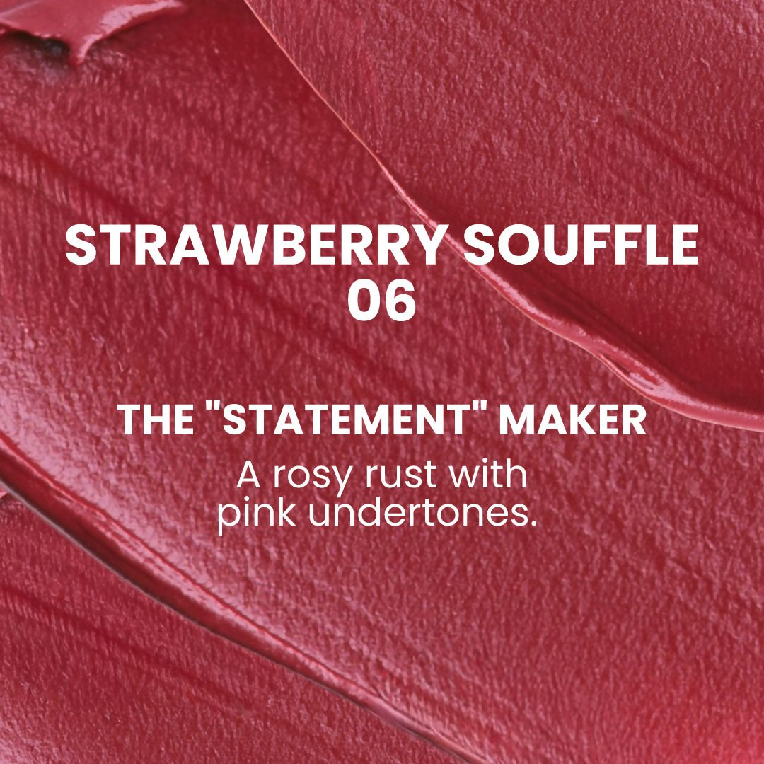 Typsy Beauty Pout Cloud Matte Lip Balm - Strawberry Souffle | Grocsy