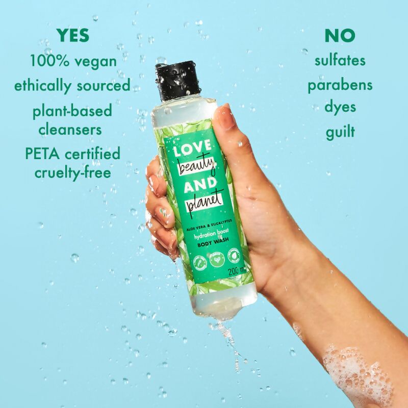 Love Beauty And Planet Aloe Vera & Eucalyptus Refreshing Body Wash | Grocsy