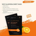 Glamveda Hongcho Anti Acne & Glow Sheet Mask | Grocsy