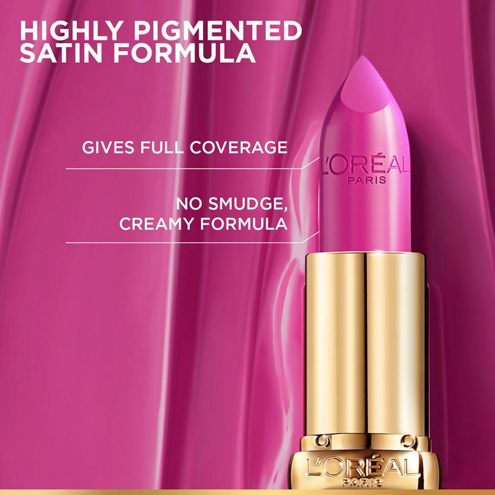 L'Oreal Paris Color Riche Satin Lipstick - 112 Paris Paris | Grocsy