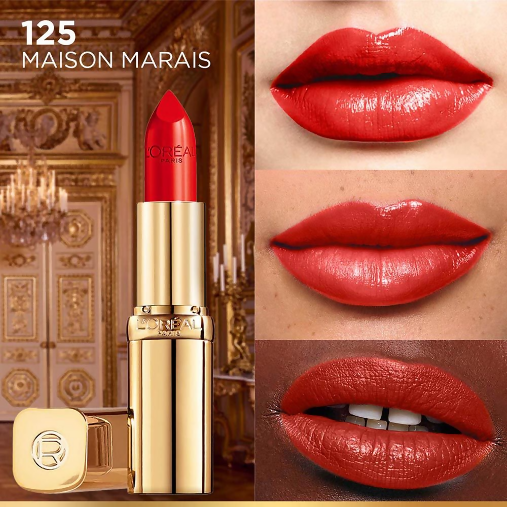 L'Oreal Paris Color Riche Satin Lipstick - 125 Maison Marais | Grocsy