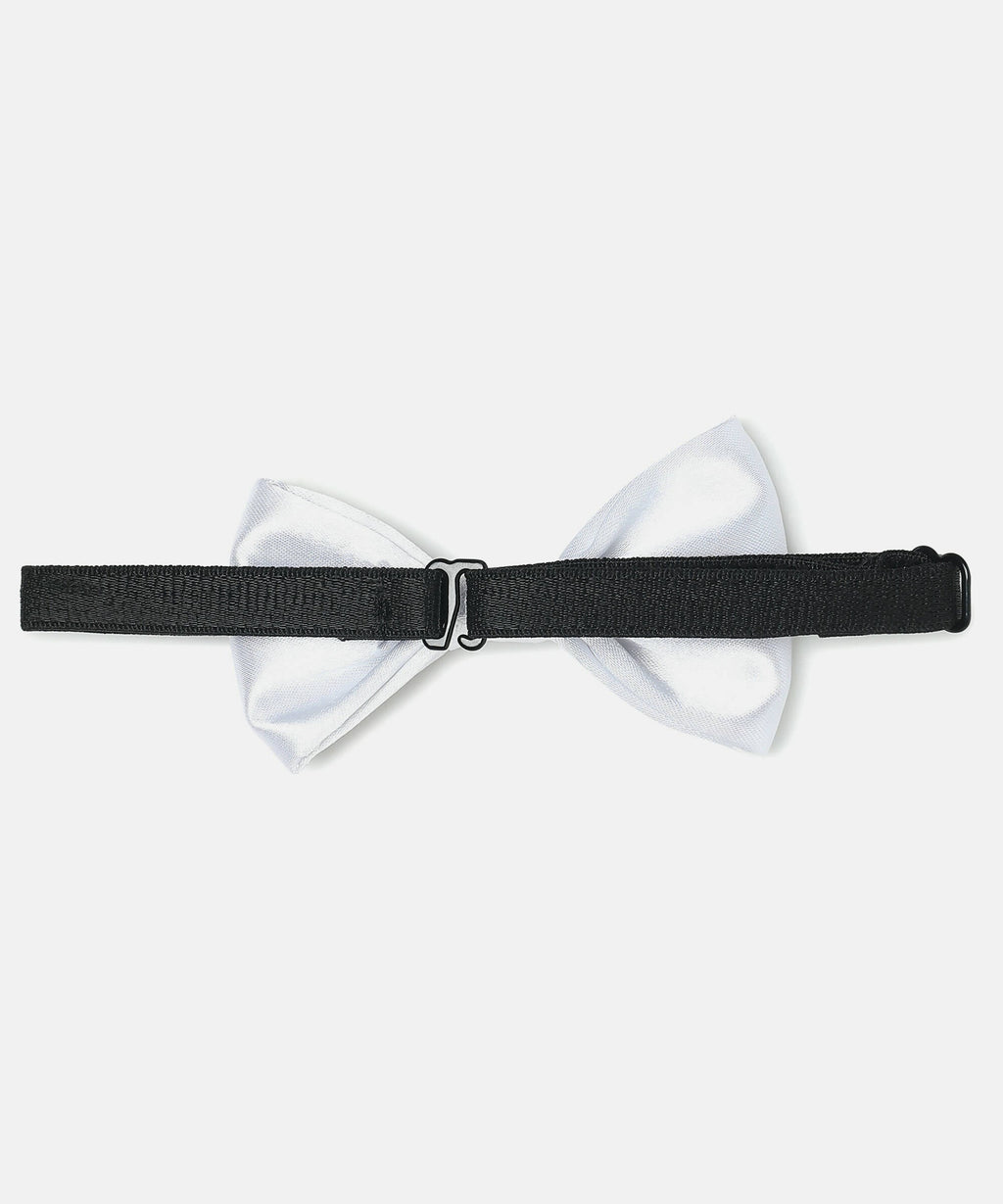 Manet Boys Solid Single Layer Bow - White | Grocsy