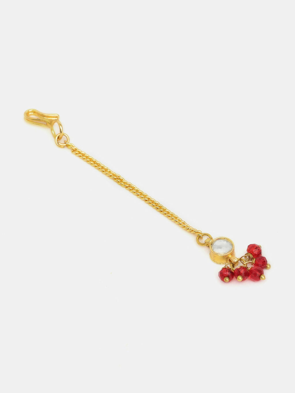 Ruby Raang Noor-E-Laal Pearl Tikka Set | Grocsy