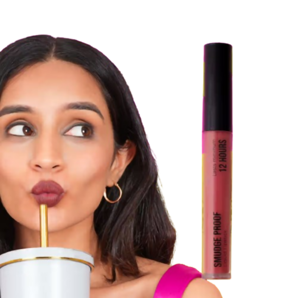 NY Bae Smudge Proof Liquid Lipstick - Blush Bloom 01 | Grocsy