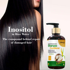 Urbaano Herbal Fermented Rice Water Shampoo | Grocsy