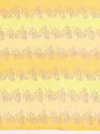 Ahalyaa Women's Traditional Semi Stitch Saree - Yellow | Grocsy