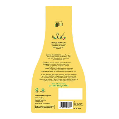 Nat Habit Delicate Rose Fresh Daily Ubtan | Grocsy