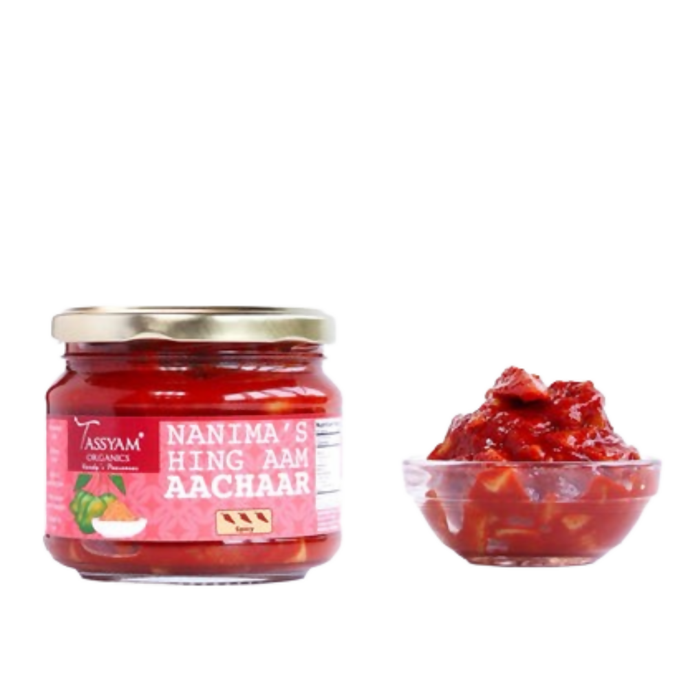 Tassyam Organics Hing Aam Aachaar | Grocsy