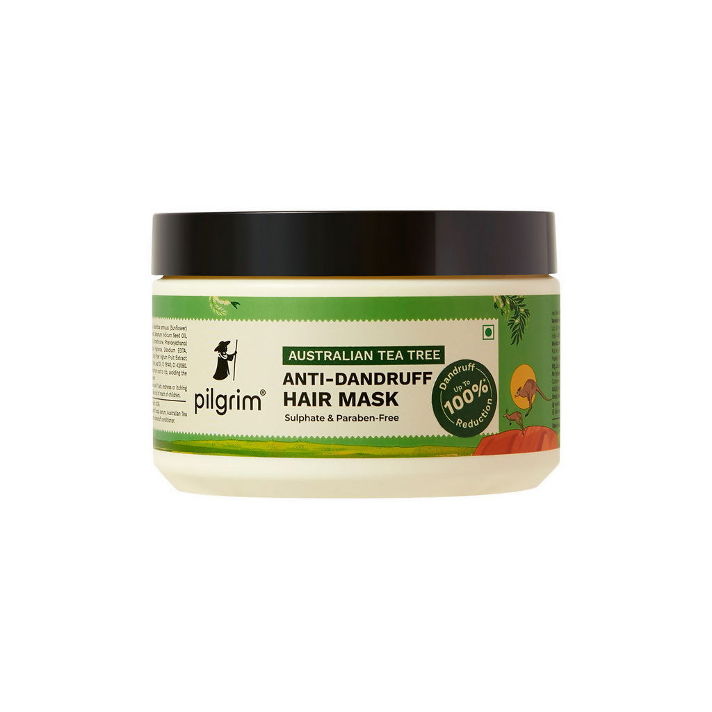 Pilgrim Australian Tea Tree Anti-Dandruff Hair Mask | Grocsy