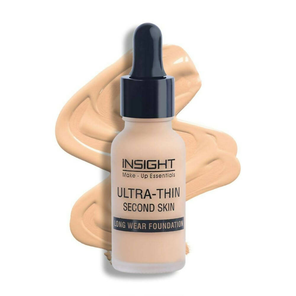 Insight Cosmetics Ultra-Thin Second Skin Long Wear Liquid, Creamnatural Foundation - Golden Honey | Grocsy