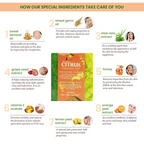 Nyassa Mandarin Citrus Soap Orange & Lemon Extracts | Grocsy