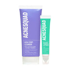 Acne Squad Salicylic Acid Cleanser & Active Acne Spot Corrector Combo | Grocsy
