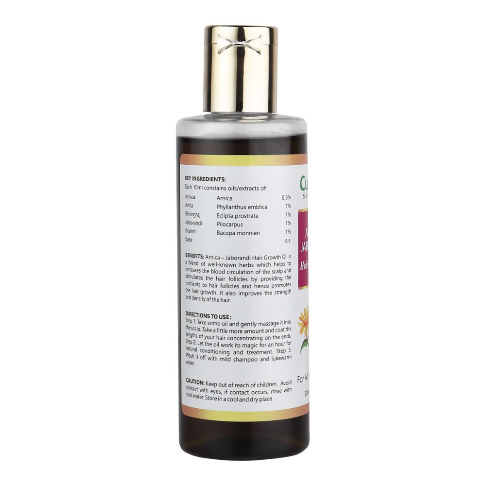Curista Naturals Arnica Jaborandi Hair Growth Oil | Grocsy