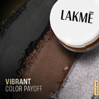 Lakme 9 To 5 Eyeconic Cream Powder Eyeshadow Stack - Smokey Diva | Grocsy