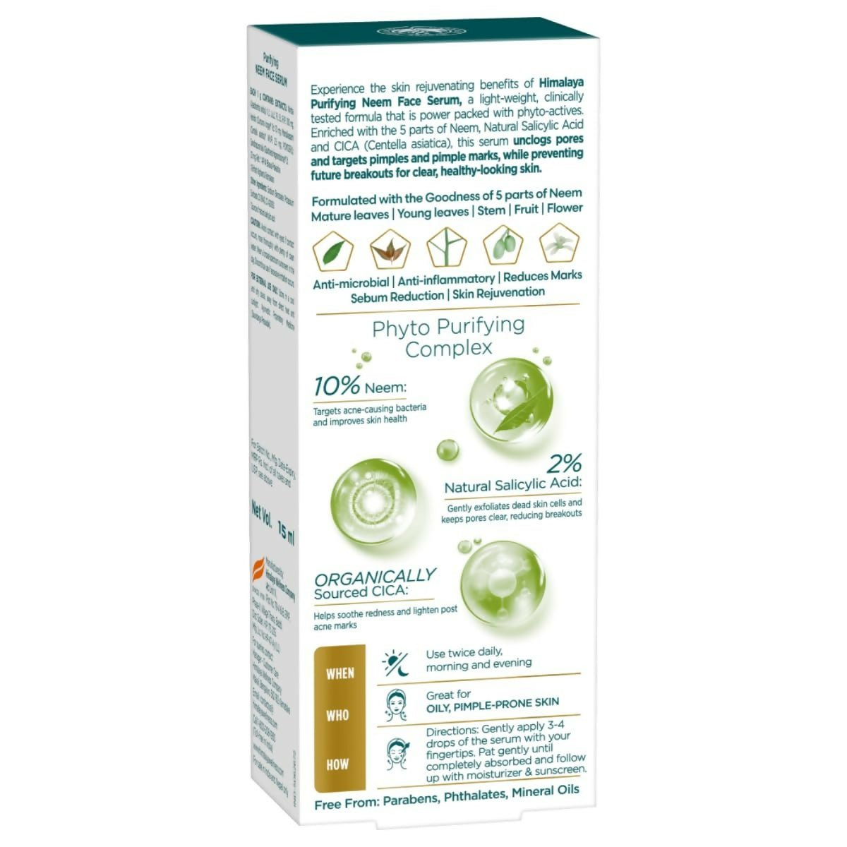 Himalaya Herbals Purifying Neem Face Serum | Grocsy