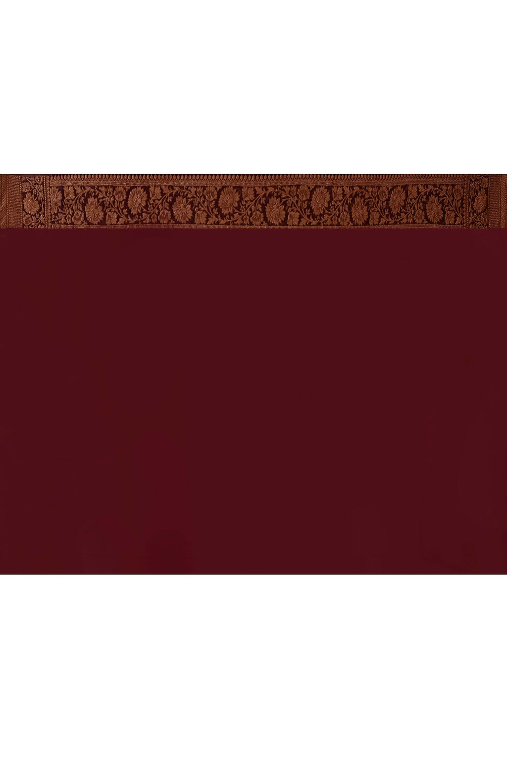 Joban Fashion Coral Crepe Chiffon Pure Handloom Banarasi Silk Saree | Grocsy