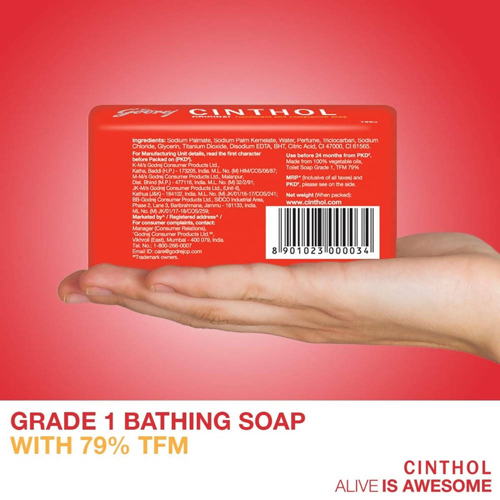 Cinthol Original Bath Soap | Grocsy