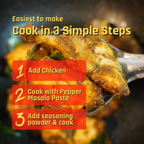 CurryChief Pepper Chicken Masala Paste | Grocsy