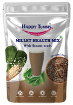 TummyFriendly Foods Organic Millet Health Mix With Sesame Seeds and Curry Leaves | Grocsy