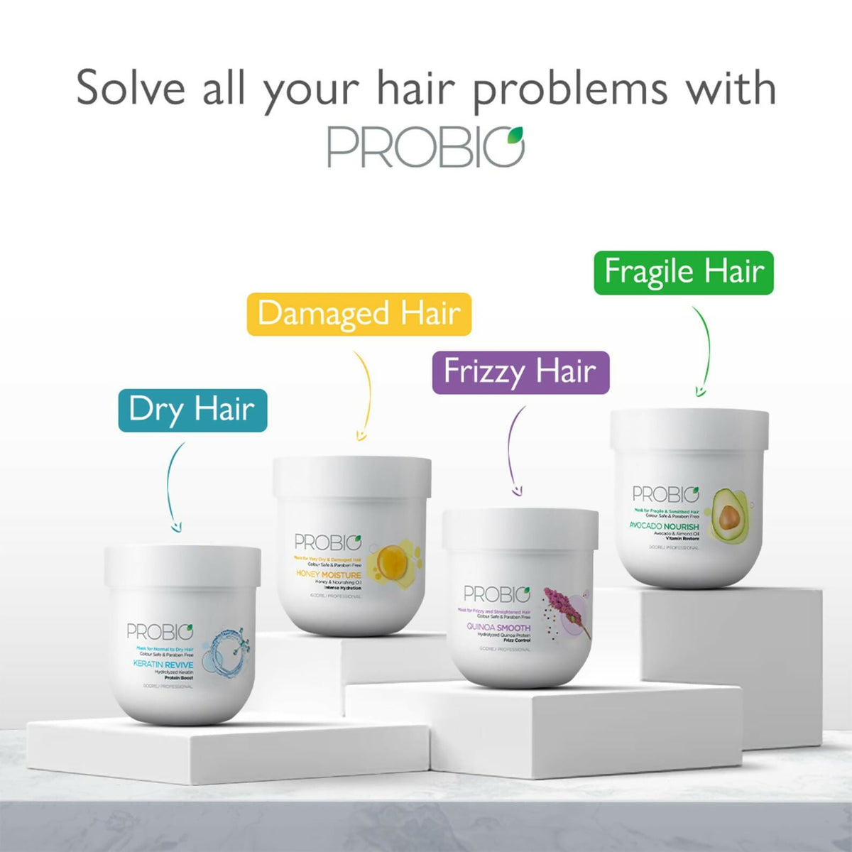 Godrej Professional Probio Honey Moisture Hair Mask | Grocsy