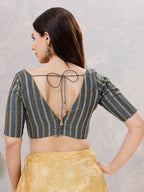 Joban Fashion Women Cotton Blend Grey Stitched Blouse | Grocsy