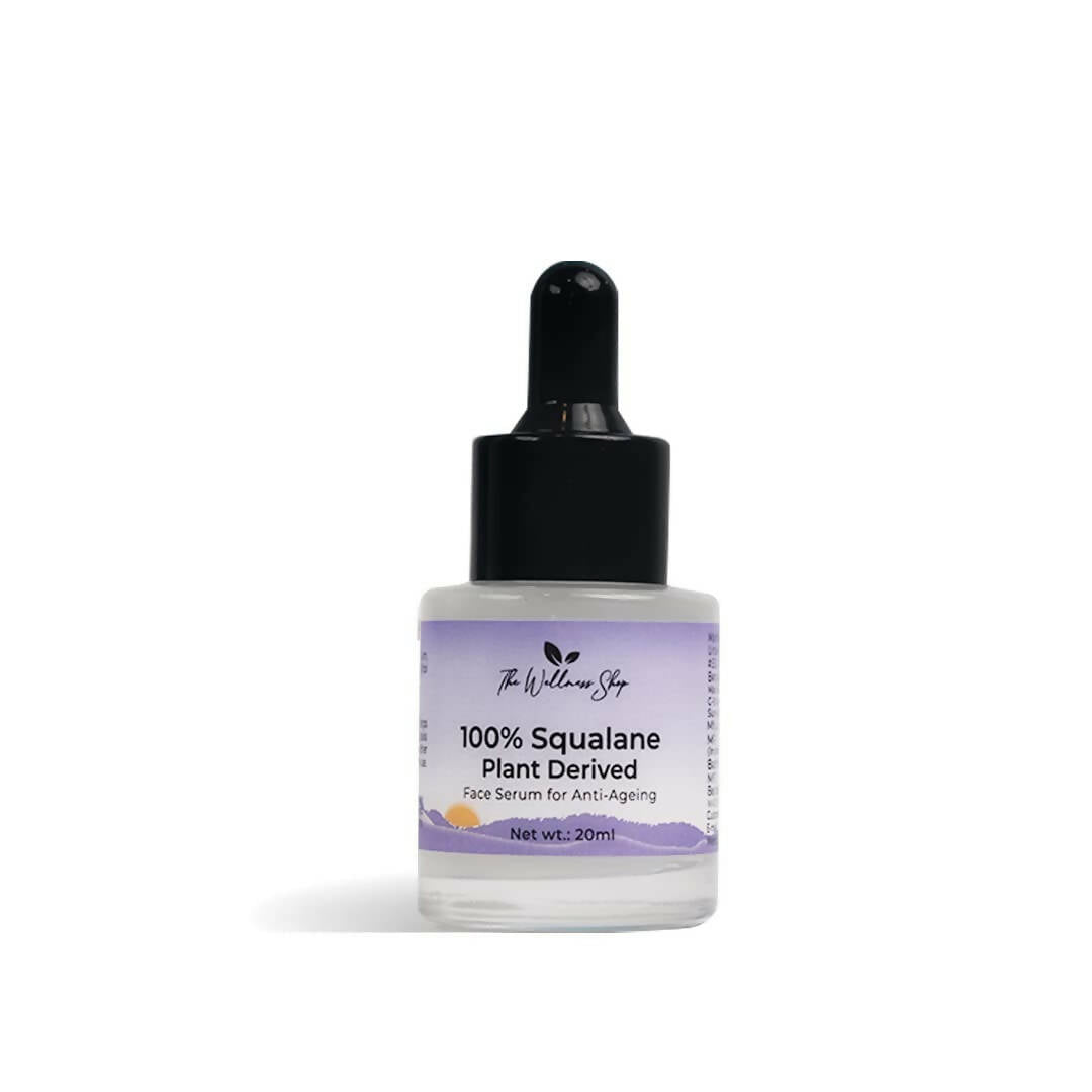 The Wellness Shop 100% Squalane Plant Derived, Face Serum Of Anti Ageing | Grocsy