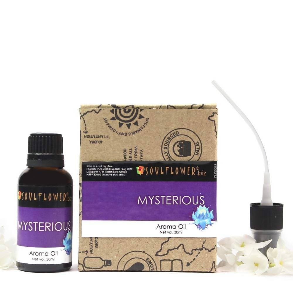 Soulflower Mysterious Aroma Oil | Grocsy