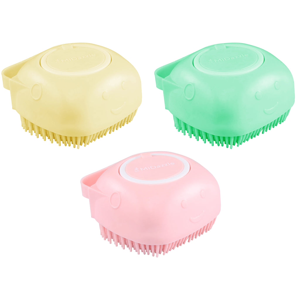 MiDazzle Silicone Bath Scrubber MISB6202 | Grocsy