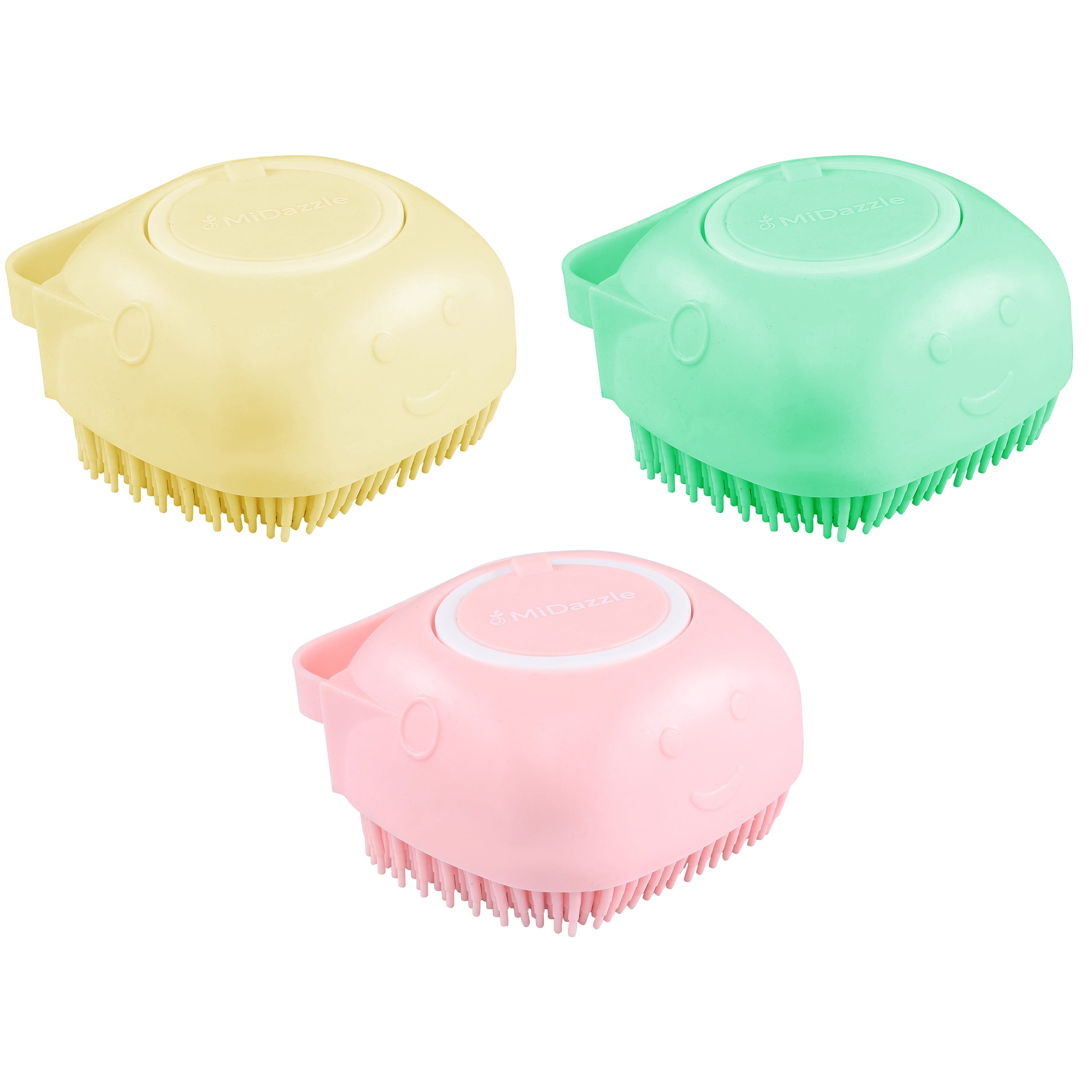 MiDazzle Silicone Bath Scrubber MISB6202 | Grocsy