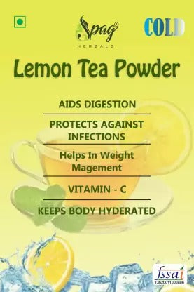 Spag Herbals Cold Instant Premix Lemon Tea | Grocsy