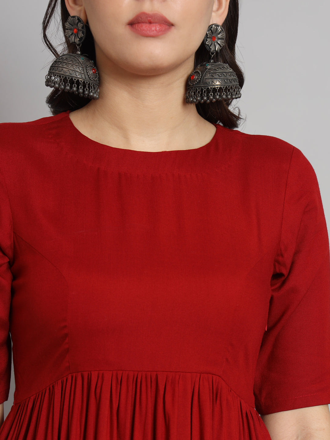 Fab Fashion Cherry Red Co-Ord set | Grocsy
