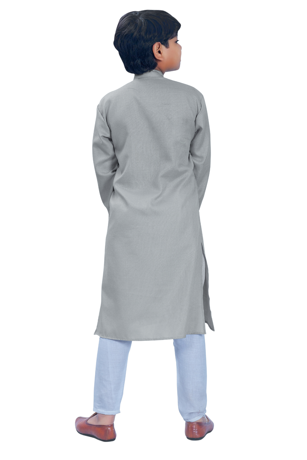DEIANA'S Casual Designer Kurta Pyjama Set For Boys And kids (Grey) | Grocsy