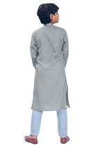 DEIANA'S Casual Designer Kurta Pyjama Set For Boys And kids (Grey) | Grocsy