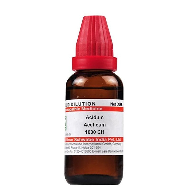Dr. Willmar Schwabe India Acidum Aceticum Dilution | Grocsy