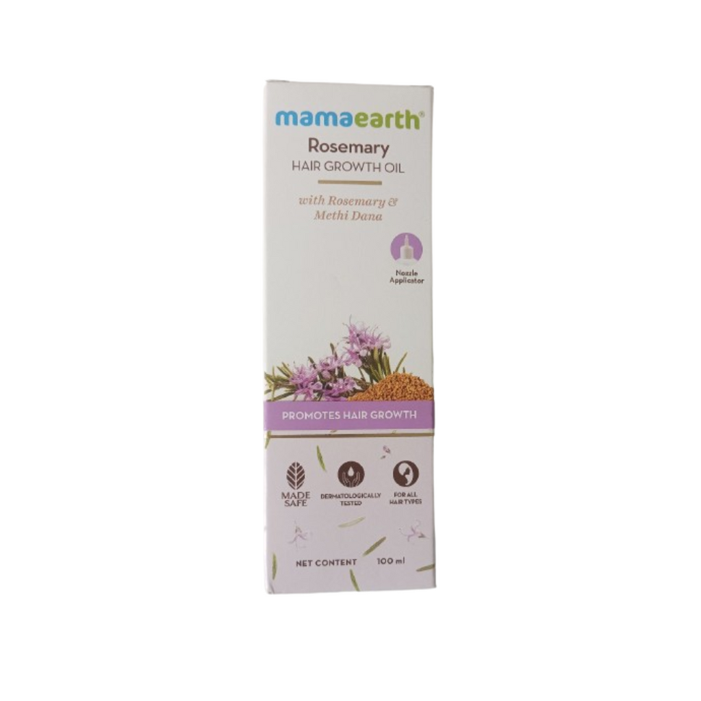 Mamaearth Rosemary Hair Growth Oil with Rosemary & Methi Dana | Grocsy
