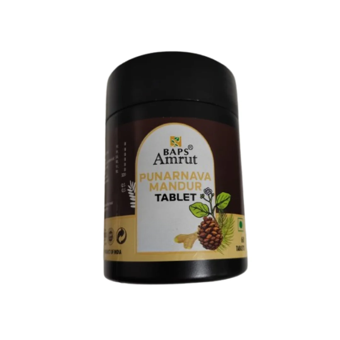 Baps Amrut Punarnava Mandur Tablet | Grocsy