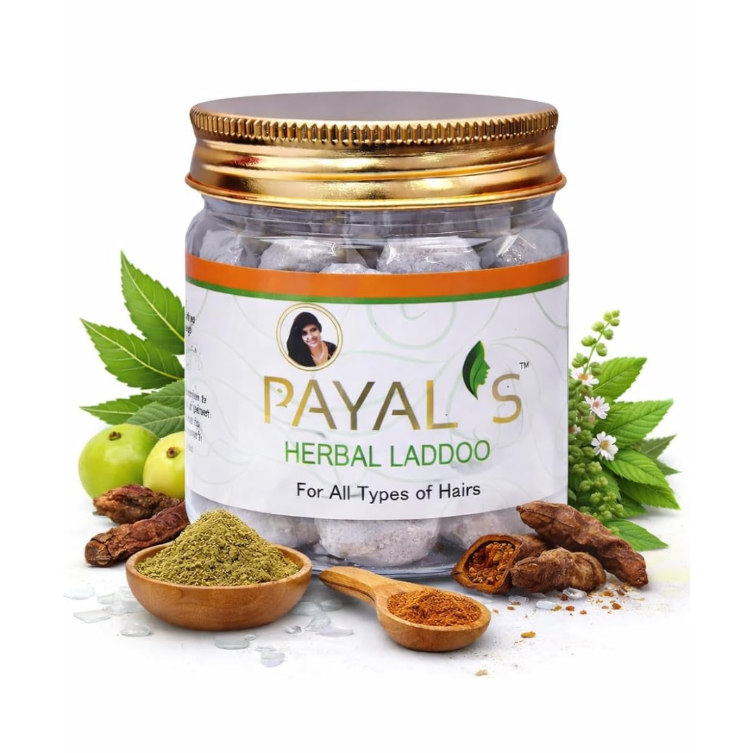 Payal's Herbal Laddoo For Dry Hair | Grocsy