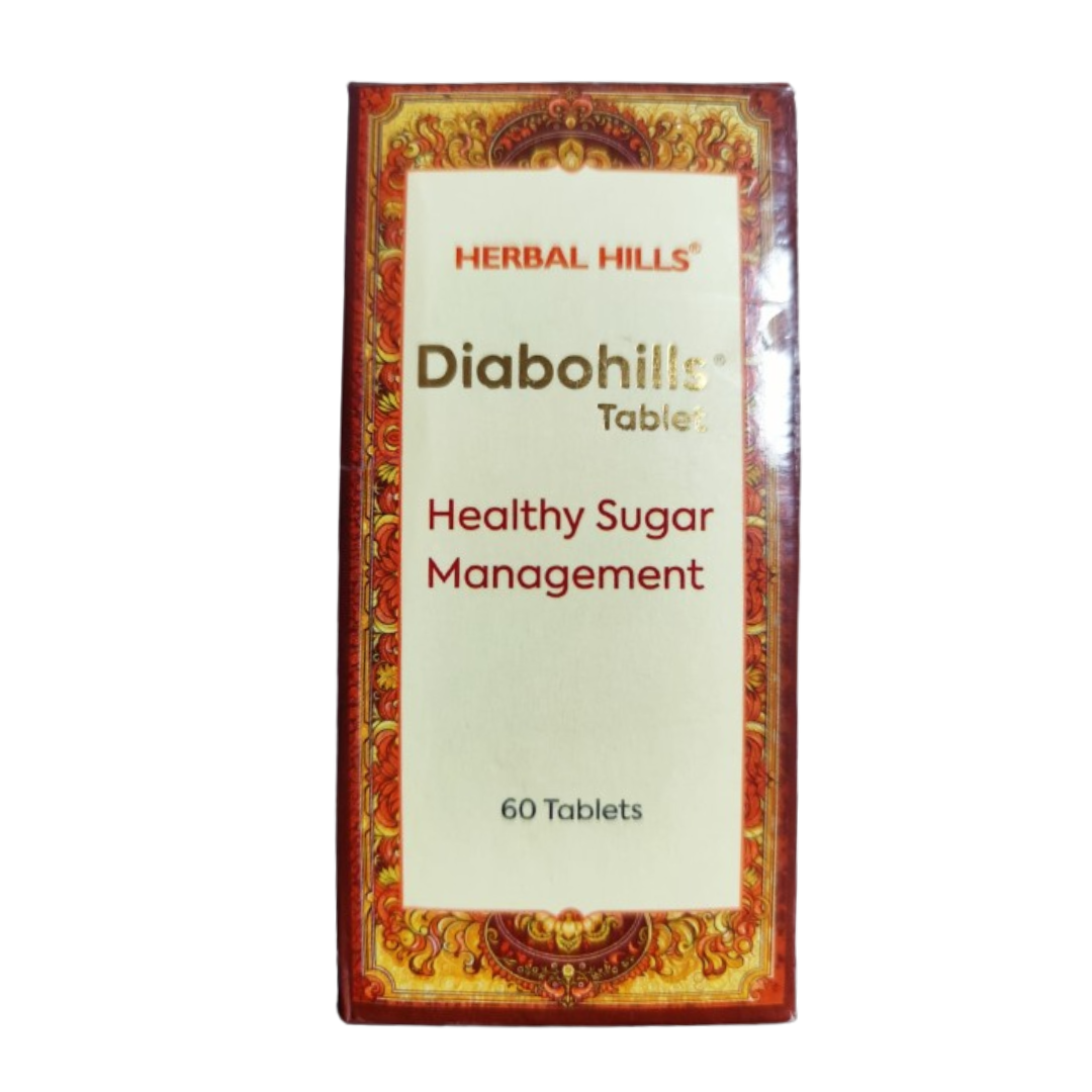Herbal Hills Diabohills Healthy Sugar Management Tablets | Grocsy