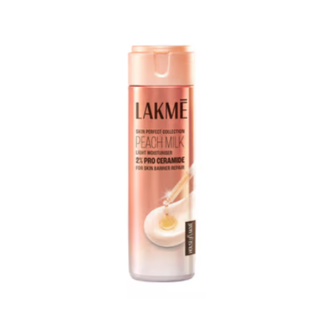 Lakmé Peach Milk Moisturizer Body Lotion | Grocsy