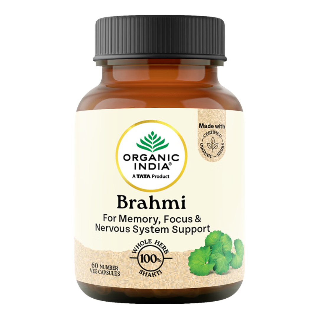 Organic India Brahmi / Organic India Gotu Kola | Grocsy