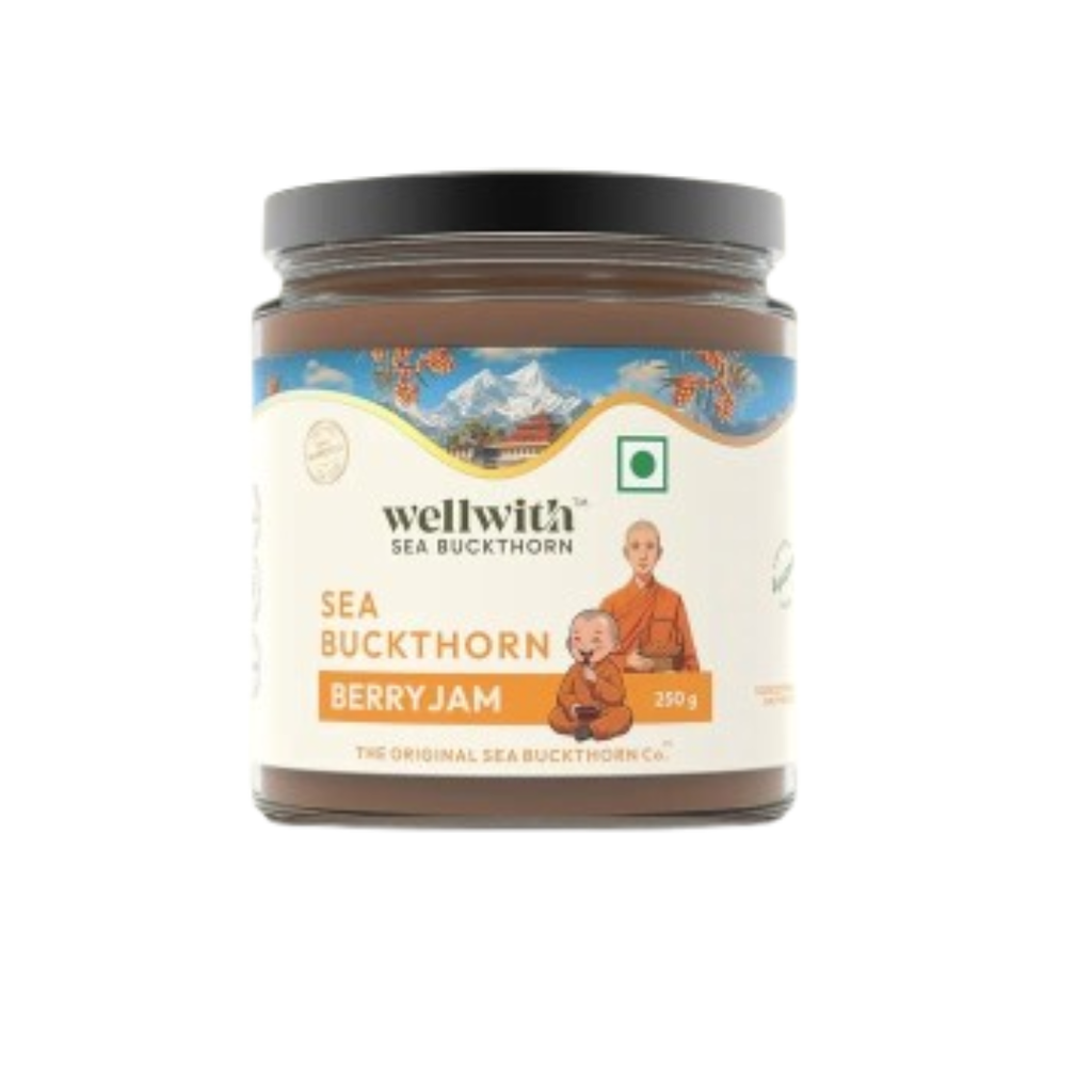 Wellwith Sea Buckthorn Jam | Grocsy