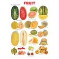 Dreamland Publications Educational Chart for Kids - Fruit Chart - 4 | Grocsy