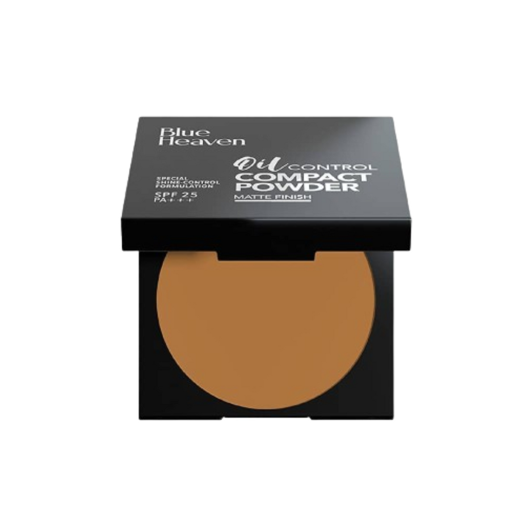 Blue Heaven Oil Control Compact Powder Matte Finish SPF 25 PA+++ Toffee | Grocsy