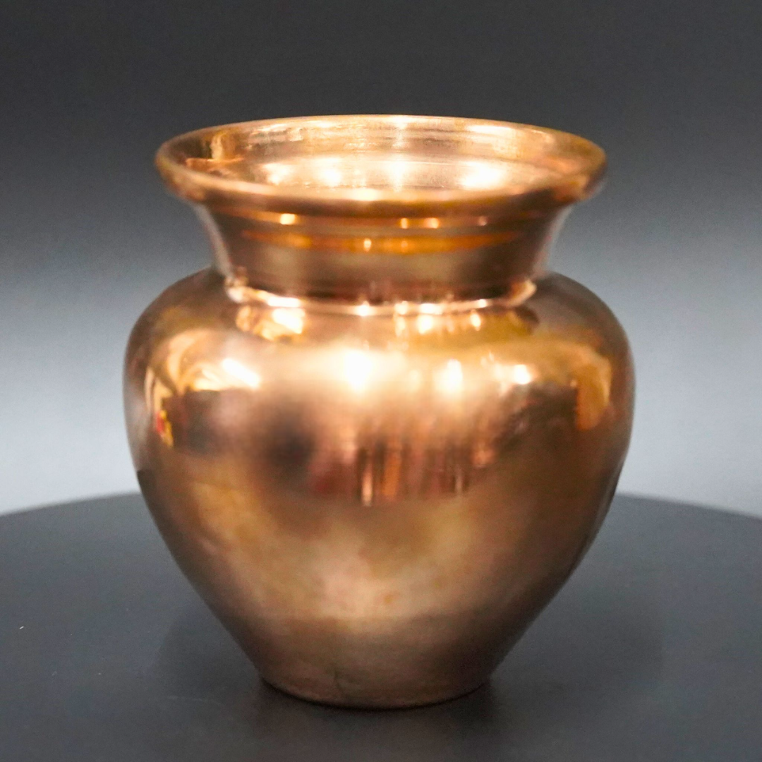 Copper Kalash Lota - Embrace Sacred Indian Traditions | Grocsy
