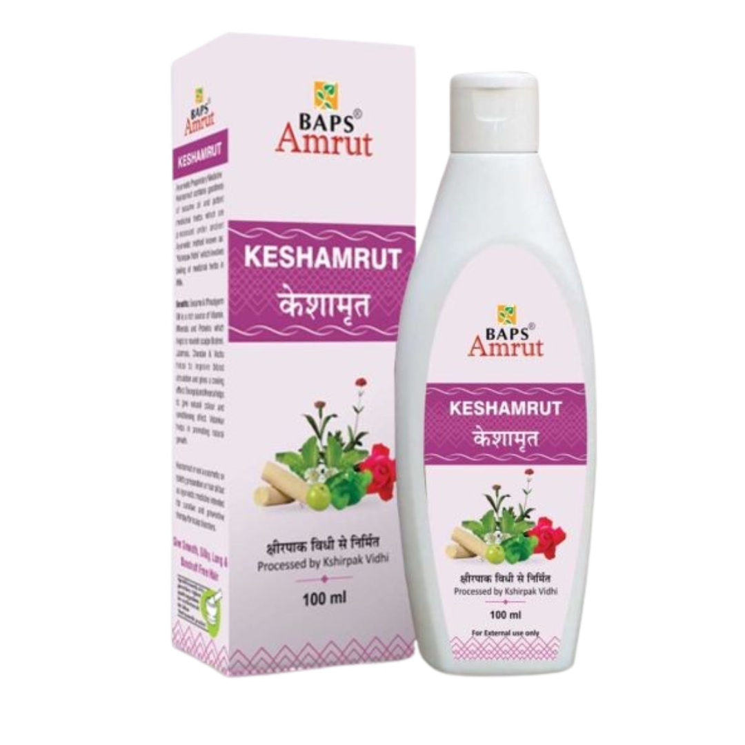 Baps Amrut Keshamrut Hair Oil | Grocsy