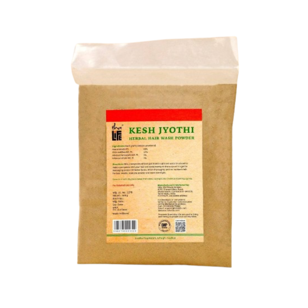 Isha Life Kesh Jyoti Herbal Hair Wash Powder | Grocsy