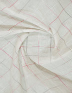 Dual Shade of Milk White And Light Brown Pure Mangalgiri Cotton By Gayathri Reddy Designer Studio | Grocsy